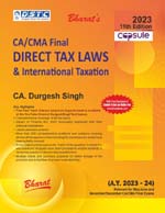  Buy Capsule - Direct Tax Laws & International Taxation [Special price Rs. 1300/- upto 5-2-2023]